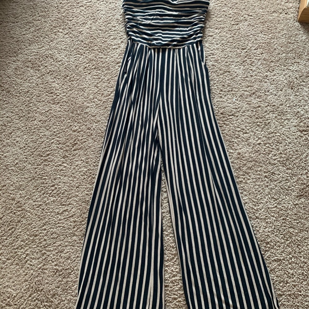 Black and Tan jumpsuit